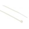 Stahovací páska Nerozpojitelné 100 mm 2.5mm Bílá Nylon 66 RS PRO Stahovací páska Nerozpojitelné 100 mm 2.5mm Bílá Nylon 66 RS PRO