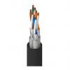 Belden Cat7 Ethernetové kabely, řada: 74005PU, Černá, Polyetylen, 300V 100 m, typ pláště: Pocínovaný opletený drát z