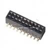 Dutinková lišta C4828-20BDGHNTR, 2×10, rozteč 1,27 mm, SMD