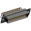 Norcomp Konektor D-Sub, řada: SEAL-D, počet kontaktů: 25, orientace těla: Pravý úhel 2.77 mm Vnější, Standardní, 500 V