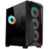 Gigabyte C301G V2 midi tower PC skříň černá prachový filtr, integrované osvětlení Gigabyte C301G V2 midi tower PC skříň černá prachový filtr, integrované osvětlení