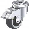 Blickle 852179 LER-PATH 80KF-FI-ELS Otočné kolečko s brzdou Ø kola: 80 mm nosnost (max.): 100 kg 1 ks