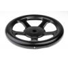 RS PRO Černá Ocel Ruční kolo 250 mm RS PRO Černá Ocel Ruční kolo 250 mm
