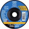 PFERD TOOLS 62010720 E 100-6 PSF STEELOX/16,0 brusný kotouč lomený Průměr 100 mm Ø otvoru 16 mm nerezová ocel, ocel 10 ks