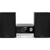 Grundig CMS 3000 stereo systém DAB+, Bluetooth, CD, USB, AUX, 2 x 15 W černá, stříbrná