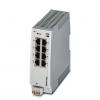 Průmyslový ethernetový přepínač 8portový 100Mbps Phoenix Contact Řízený přepínač