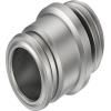 Festo Nasunovací armatura, řada: NPQR, 8085670, 14mm Zásuvný, Vnější 1/2" Potravinářský stupeň G Festo Nasunovací armatura, řada: NPQR, 8085670, 14mm Zásuvný, Vnější 1/2" Potravinářský stupeň G