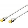 Digitus DK-1644-A-300 RJ45 síťové kabely, propojovací kabely CAT 6A S/FTP 30.00 m šedá bez halogenů, kroucené páry , s ochranou, samozhášecí 1 ks
