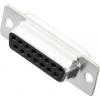 MH Connectors MHDM15-SS 2101-0200-12 D-SUB zásuvková lišta 180 ° Pólů: 15 pájecí kalíšek 1 ks