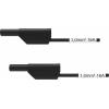 Schützinger VSFK 8500 / SIL1 / 100 / SW bezpečnostní měřicí kabely 4 mm zástrčka 4 mm zástrčka 100.00 cm černá 1 ks