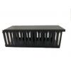 Kabelové rozdvojky, řada: Wiring Duct Polyvinylchlorid Otevřeno barva Černá 100mm x 75 mm x 2 m RS PRO