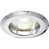 Deko Light 442052 Rund, 1x max 50 W MR16, Silber vestavné svítidlo, MR16 GU5.3, stříbrná