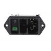 Schurter Konektor IEC 10A C14 Vnější, Montáž do panelu, 250V, 60Hz Rychlé připojení, 85 °C, -25 °C DD11.0124.1110 Schurter Konektor IEC 10A C14 Vnější, Montáž do panelu, 250V, 60Hz Rychlé připojení, 85 °C, -25 °C DD11.0124.1110