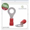 Quadrios 22C443 kulaté kabelové oko Průřez (max.)=1.5 mm² Ø otvoru=6.5 mm částečná izolace červená 1 sada Quadrios 22C443 kulaté kabelové oko Průřez (max.)=1.5 mm² Ø otvoru=6.5 mm částečná izolace červená 1 sada