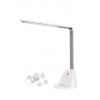Stolní lampa s bezdrátovým nabíjením, typ žárovky: LED, 5 W dosah 410 mm Podstavec pod stůl základna Tuhé rameno s Stolní lampa s bezdrátovým nabíjením, typ žárovky: LED, 5 W dosah 410 mm Podstavec pod stůl základna Tuhé rameno s
