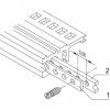 nVent SCHROFF Kolejnice, řada: Perforated Strip Pruh 432 mm 84 HP nVent SCHROFF Kolejnice, řada: Perforated Strip Pruh 432 mm 84 HP
