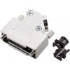 encitech D45PK-P-15-BK-K 6560-0107-12 D-SUB pouzdro Pólů: 15 plast 45 ° černá 1 ks