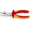 Štípací kleště, řada: 13 66 180 T 13 66 180 T, typ kabelu: Měď 0 to 10 mm² celková délka 180 mm Knipex