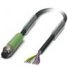 Kabel ovladače snímače, A: Vnější, A: M8, Rovný 8, B: Bez koncovky, 30V, IP65, IP67, IP69K, řada: SAC Phoenix Contact 5 Kabel ovladače snímače, A: Vnější, A: M8, Rovný 8, B: Bez koncovky, 30V, IP65, IP67, IP69K, řada: SAC Phoenix Contact 5