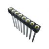 Patice PCB, řada: SS, orientace těla: Rovný, rozteč: 2.54 mm Deska-deska, počet kontaktů: 32, počet řad: 1, Průchozí