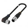 Kabel ovladače snímače, A: Vnitřní, A: Pravoúhlý 4, B: Přímý, B: Vnější, 250V 4, IP67, IP68, IP69K, řada: BCC03 BALLUFF Kabel ovladače snímače, A: Vnitřní, A: Pravoúhlý 4, B: Přímý, B: Vnější, 250V 4, IP67, IP68, IP69K, řada: BCC03 BALLUFF