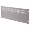 RS PRO Zadní panel, Ocel 4 U x 84 HP barva Šedá Odvětrávaný 426.72mm RS PRO Zadní panel, Ocel 4 U x 84 HP barva Šedá Odvětrávaný 426.72mm