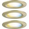 Paulmann 92445 LED stropní svítidlo, LED vestavné svítidlo, 6 W, zlatá (matná) Paulmann 92445 LED stropní svítidlo, LED vestavné svítidlo, 6 W, zlatá (matná)