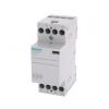 Siemens Stykač napětí ve vinutí 24V ac/dc 4pólový 24 A 400V ac 0.0026 kW s 3 NO, 1 NC kontakty 230V Řízení motoru,