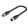 Kabel ovladače snímače, A: Vnitřní, A: Rovný 4, B: Přímý, B: Vnější, 250V 4, IP67, řada: CDF RS PRO 5 m