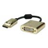 Roline Adaptér 1 Mini DisplayPort DVI 150 mm 4096 x 2160 pixel