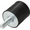 TRU COMPONENTS gumový doraz TC-NT50-50-43A Tvrdost 43 Shore a Maximální statické zatížení 95 kg