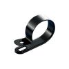 RS PRO Spona tvaru P 12.7 mm (vnitřní prům.), Černá, Nylon 66 RS PRO Spona tvaru P 12.7 mm (vnitřní prům.), Černá, Nylon 66