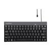 Perixx Perixx 11670, Mini, USB, Membran Key Switch, QWERTY, Schwarz USB klávesnice německá, QWERTZ černá USB konektor