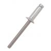 RS PRO Nýt, Hliník, délka nýtu: 6 mm, Obyčejný Ocel Slepý, průměr nýtu: 2.4 mm