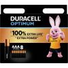 Duracell mikrotužková baterie AAA 1.5 V 8 ks Duracell mikrotužková baterie AAA 1.5 V 8 ks