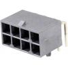 Molex vestavná zásuvková lišta (standardní) 8, rozteč 5.7 mm, 1720640008, 1 ks Tray Molex vestavná zásuvková lišta (standardní) 8, rozteč 5.7 mm, 1720640008, 1 ks Tray