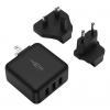 Ansmann Adaptér AC/DC 15 W, výstup: 5V dc, počet výstupů: 3 3 x USB standardní konektor typu A (se Smart IC) EU, USA, Ansmann Adaptér AC/DC 15 W, výstup: 5V dc, počet výstupů: 3 3 x USB standardní konektor typu A (se Smart IC) EU, USA,