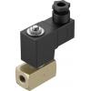 Pneumatický solenoidový ventil Monostabilní, Zavřeno, 2/2, řada: VZWD G Elektřina, max. průtok: 0.4 m³/h Festo 24 V
