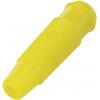 TRU COMPONENTS TC-R8-107 zdířka pro banánek zásuvka, rovná Ø pin: 4 mm žlutá 1 ks