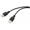 Renkforce USB kabel USB 2.0 USB-A zástrčka, USB-A zástrčka 1.00 m černá PVC plášť RF-5771508 Renkforce USB kabel USB 2.0 USB-A zástrčka, USB-A zástrčka 1.00 m černá PVC plášť RF-5771508