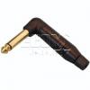 Jack vidlice ACPM-RB-AU, 6,3 mm, 90°, mono, Au, kryt kov Jack vidlice ACPM-RB-AU, 6,3 mm, 90°, mono, Au, kryt kov