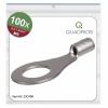 Quadrios 23C498 kulaté kabelové oko Průřez (max.)=1.5 mm² Ø otvoru=6.5 mm bez izolace 100 ks Quadrios 23C498 kulaté kabelové oko Průřez (max.)=1.5 mm² Ø otvoru=6.5 mm bez izolace 100 ks