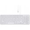 Perixx PERIBOARD-213 DE W USB klávesnice německá, QWERTZ bílá Tiché klávesy