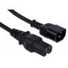 Napájecí šňůra 2 m, Černá, A: Rovný, B: Přímý Pryž, 250 V RS PRO Napájecí šňůra 2 m, Černá, A: Rovný, B: Přímý Pryž, 250 V RS PRO