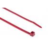 Stahovací páska Nerozpojitelné 111-05406 T50L-PA66-RD 390 mm 4.6mm Červená Nylon 66 HellermannTyton