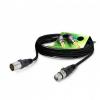 Sommer Cable GA1B-0100-SW-GN XLR kabel [1x XLR zásuvka 3pólová - 1x XL...