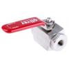 Hydraulický kulový ventil, řada: RS PRO, materiál tělesa: Nerezová ocel BSP RS PRO