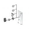 Zamykací rukojeť Madlo L 8 mm Schneider Electric Zamykací rukojeť Madlo L 8 mm Schneider Electric