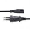 Napájecí šňůra 1 m, Černá, A: CEE 7/16, B: IEC C7 Polyvinylchlorid, 250V ac StarTech.com Napájecí šňůra 1 m, Černá, A: CEE 7/16, B: IEC C7 Polyvinylchlorid, 250V ac StarTech.com