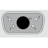 FCT from Molex Konektor D-Sub, řada: 173107, počet kontaktů: 5, orientace těla: Rovný, Zadní panel Vnitřní 2.84 mm,